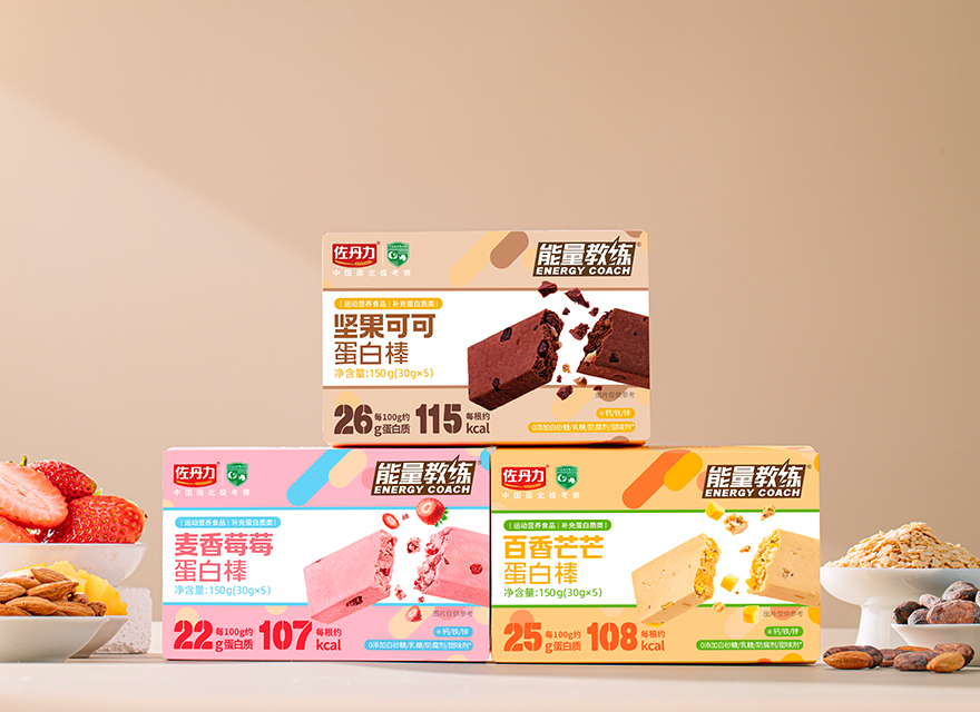 能量教练蛋白棒产品图